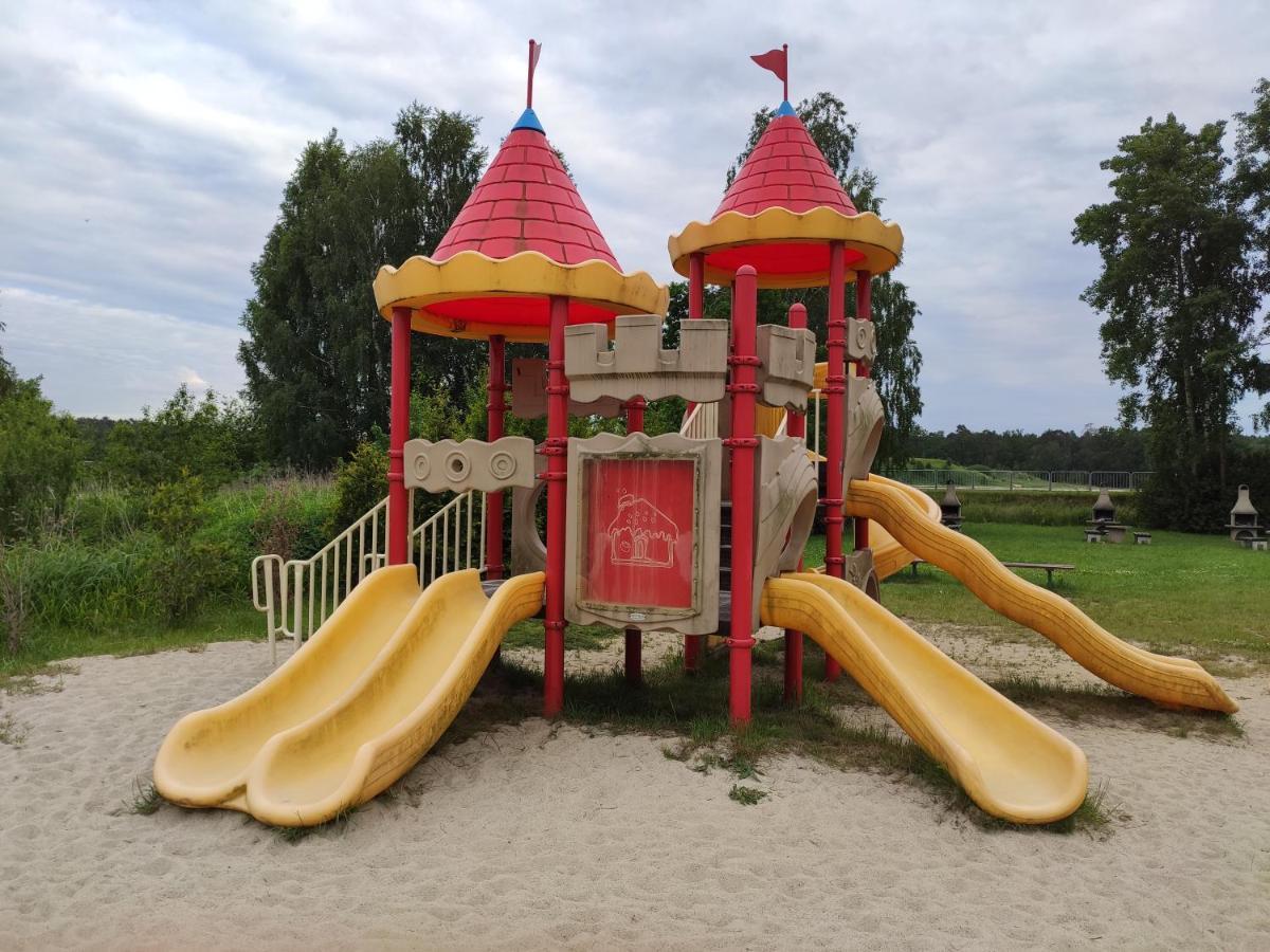 Miodowa Sadyba Domki Caloroczne Kluczbork Ligota Zamecka Bagian luar foto