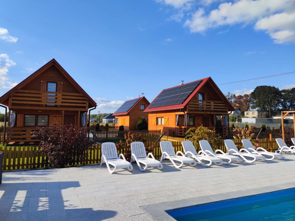 Miodowa Sadyba Domki Caloroczne Kluczbork Ligota Zamecka Bagian luar foto