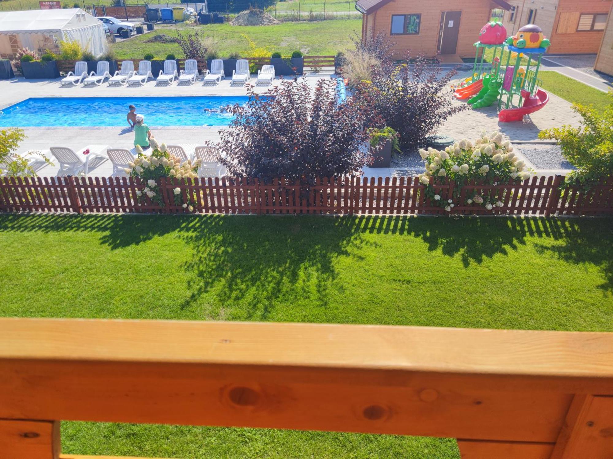 Miodowa Sadyba Domki Caloroczne Kluczbork Ligota Zamecka Bagian luar foto
