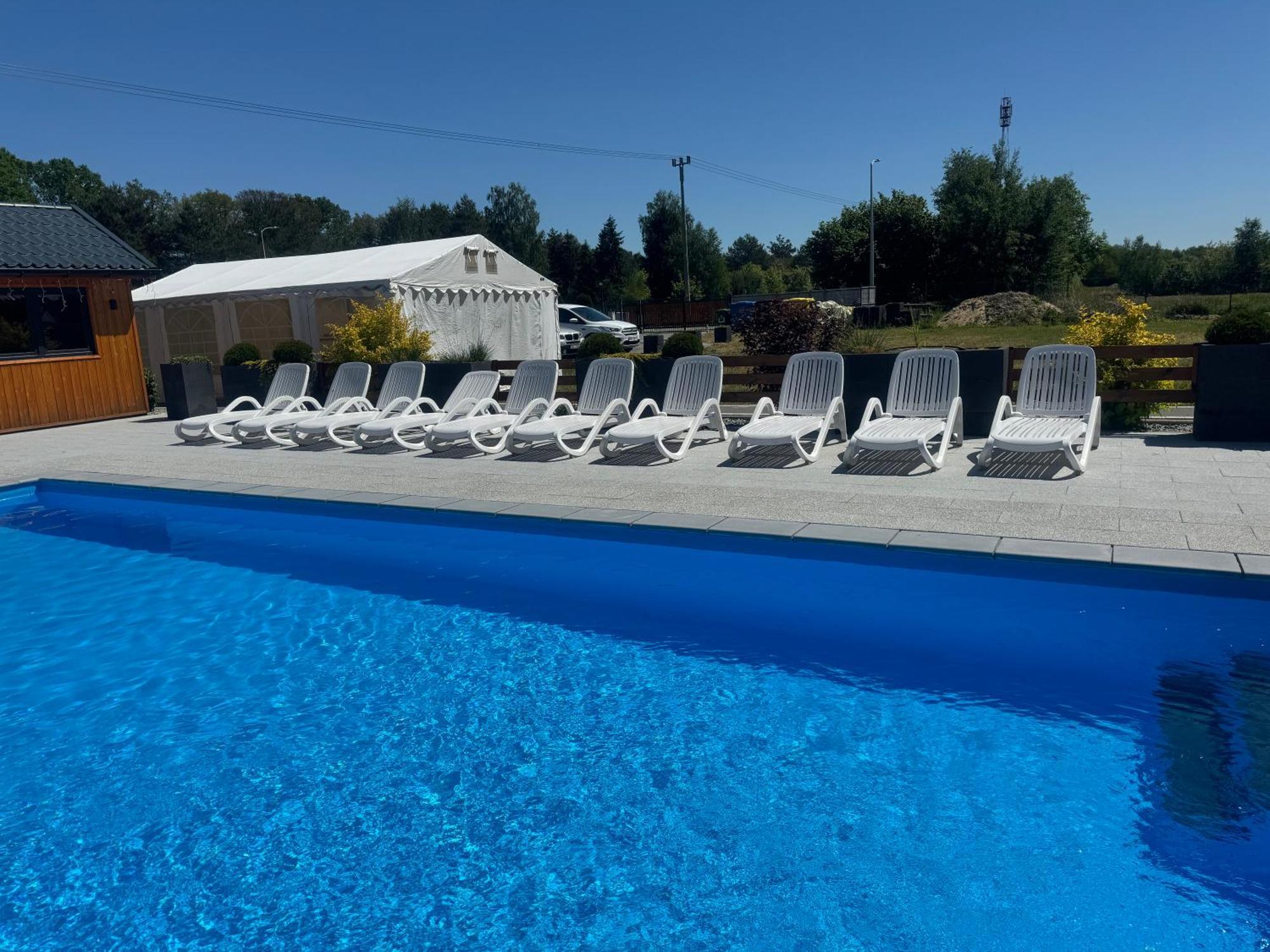 Miodowa Sadyba Domki Caloroczne Kluczbork Ligota Zamecka Bagian luar foto
