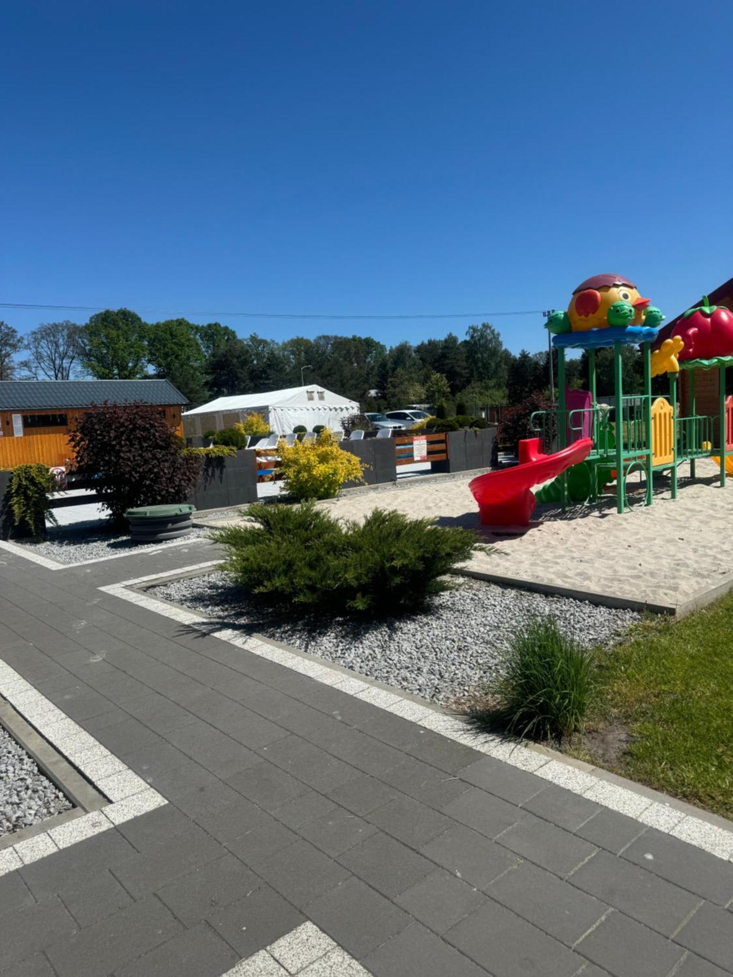 Miodowa Sadyba Domki Caloroczne Kluczbork Ligota Zamecka Bagian luar foto