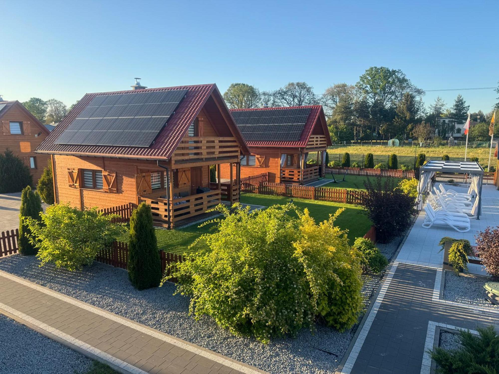 Miodowa Sadyba Domki Caloroczne Kluczbork Ligota Zamecka Bagian luar foto