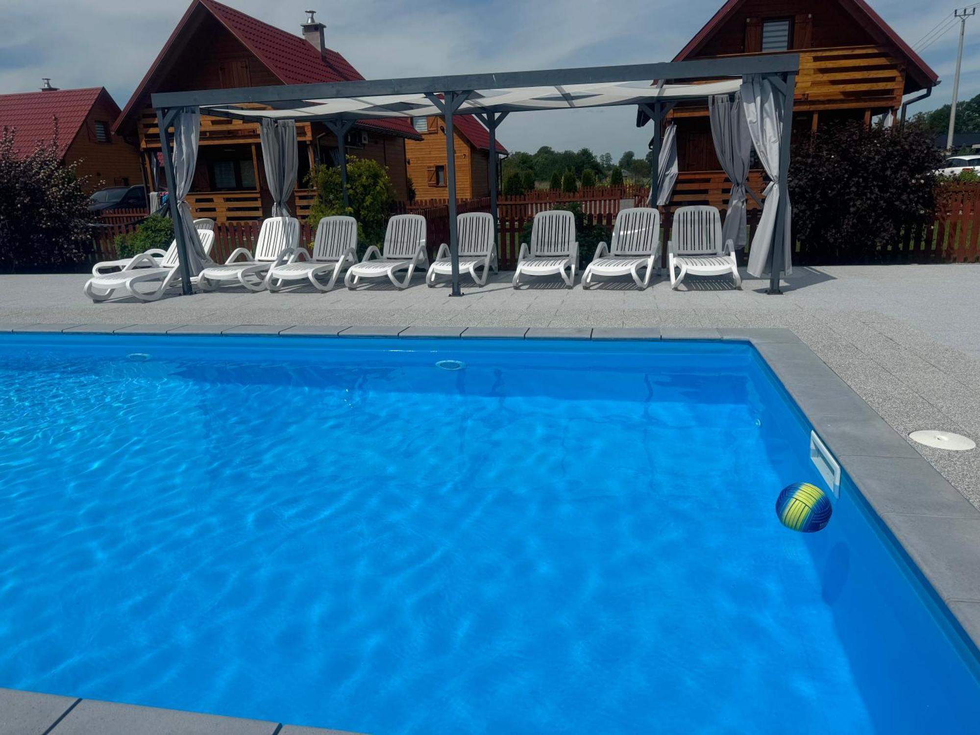 Miodowa Sadyba Domki Caloroczne Kluczbork Ligota Zamecka Bagian luar foto